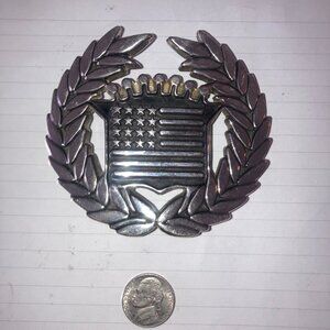 Famous Stars & Straps Cadillac Belt Buckle Silver